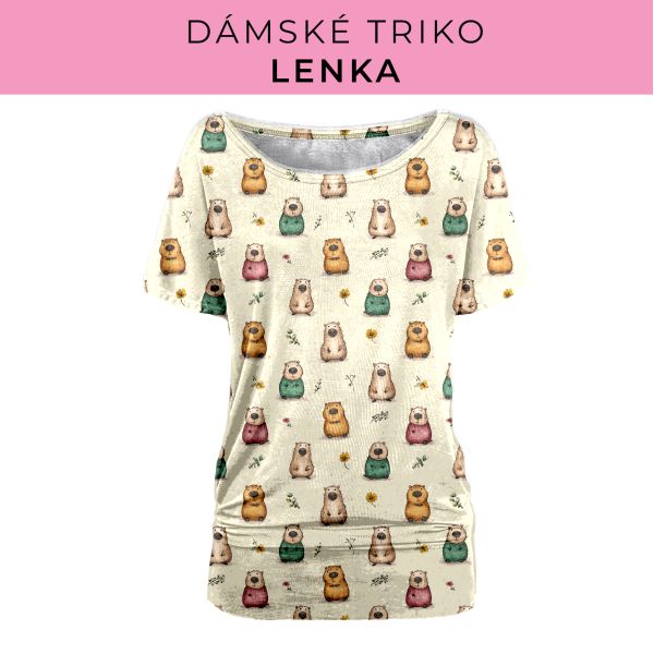 DÁMSKÝ střih - Triko Lenka
