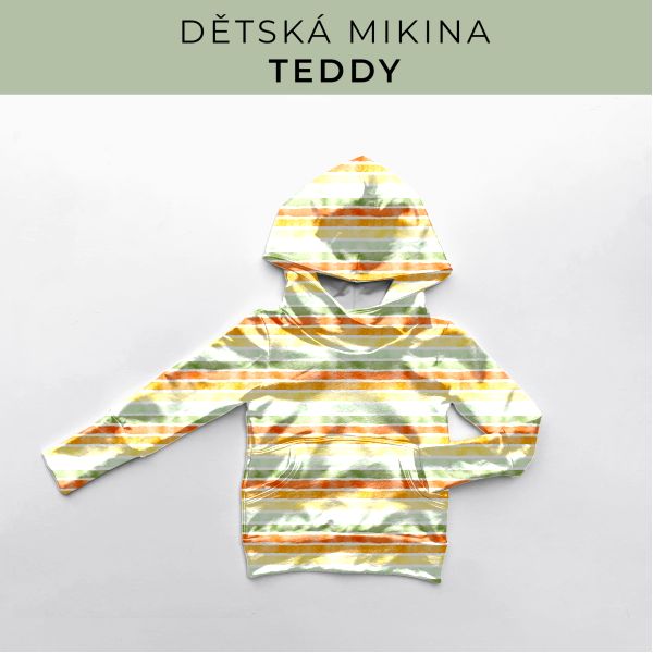 DĚTSKÝ střih - Mikina Teddy