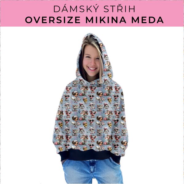 Dámský střih - mikina Meda