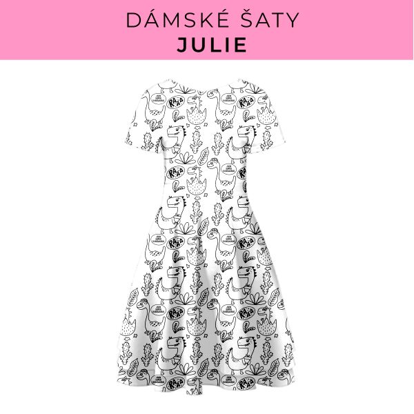DÁMSKÝ střih - šaty julie