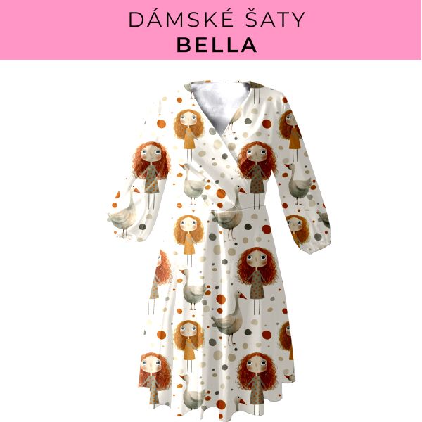 DÁMSKÝ střih - šaty Bella