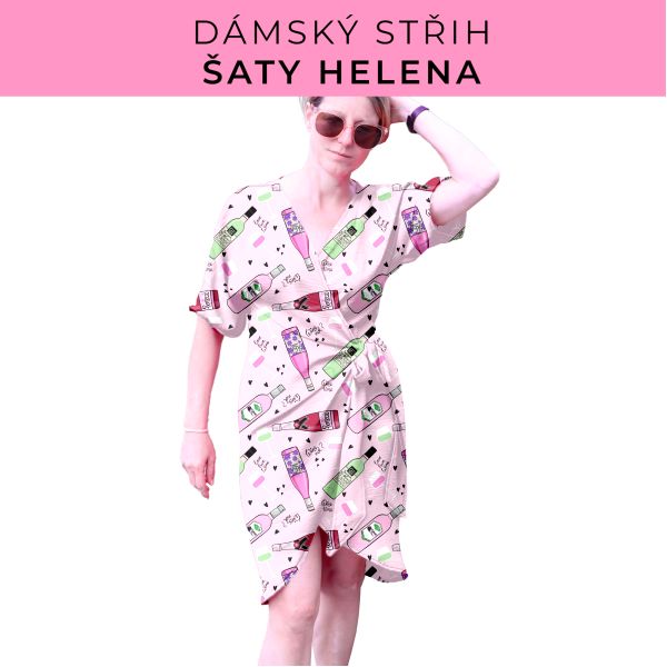 Dámský střih na šaty  Helena