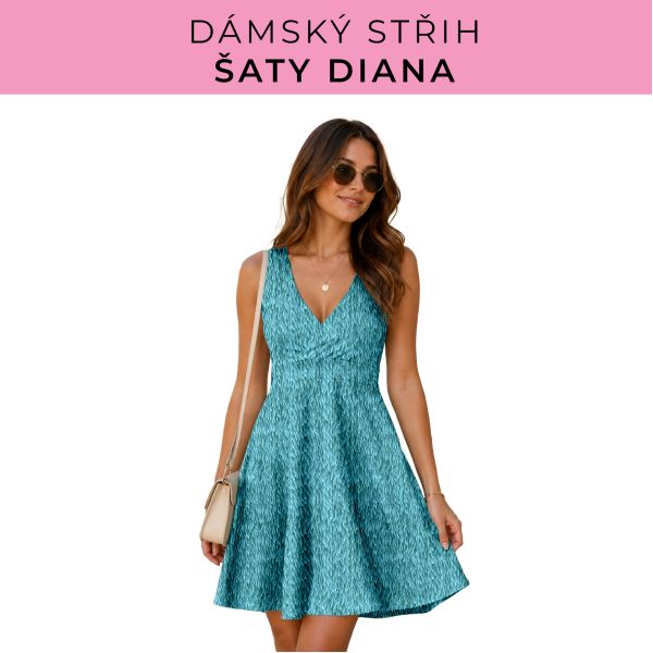 Dámský střih - šaty Diana