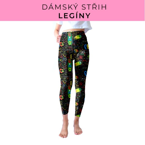 DÁMSKÝ střih - legíny SPORT - SLIM FIT