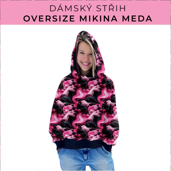 Dámský střih - mikina Meda