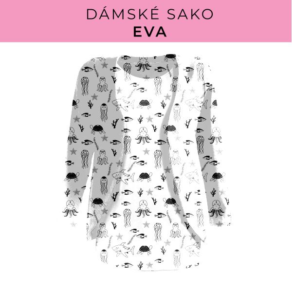 DÁMSKÝ střih - sako Eva