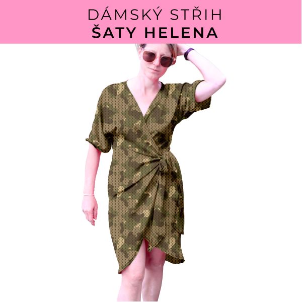 Dámský střih na šaty  Helena