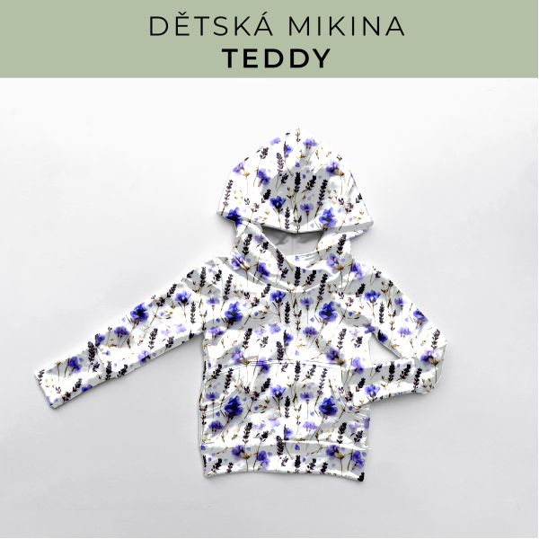 DĚTSKÝ střih - Mikina Teddy