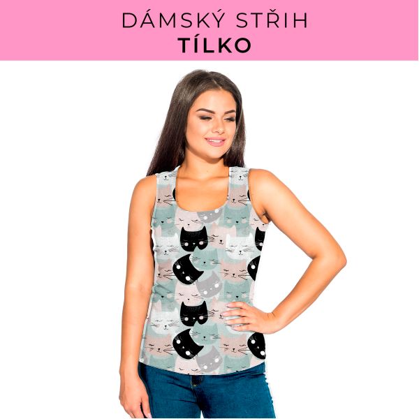 DÁMSKÝ střih - Tílko a kalhoty 