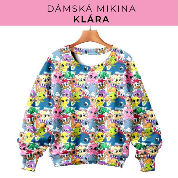 DÁMSKÝ střih - mikina Klára