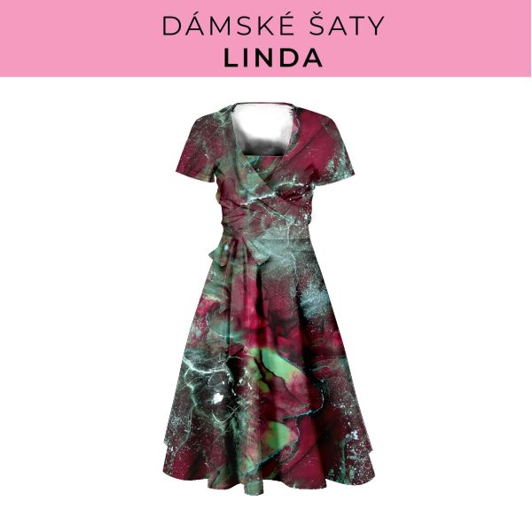 DÁMSKÝ střih - šaty Linda