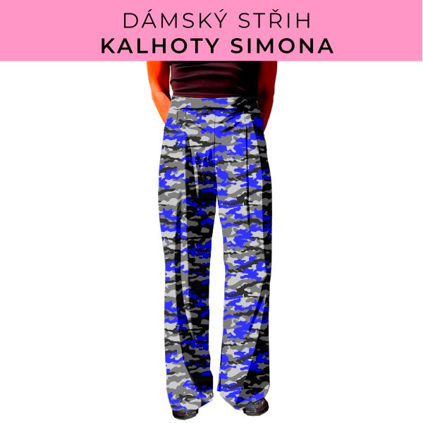 Dámský střih - kalhoty Simona