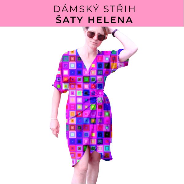 Dámský střih na šaty  Helena