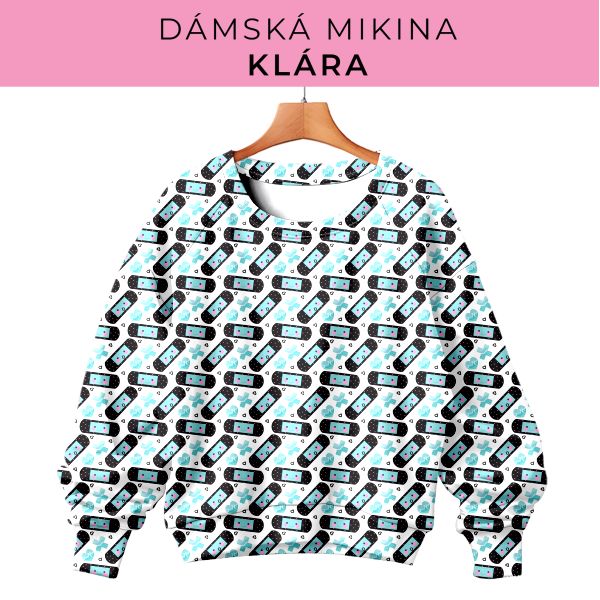 DÁMSKÝ střih - mikina Klára
