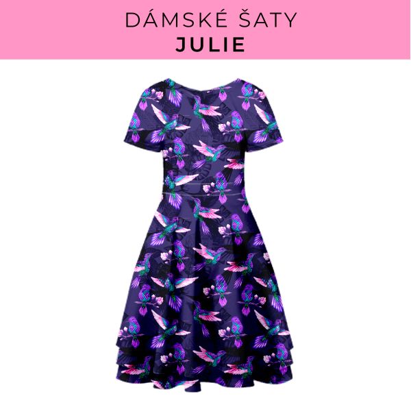 DÁMSKÝ střih - šaty julie