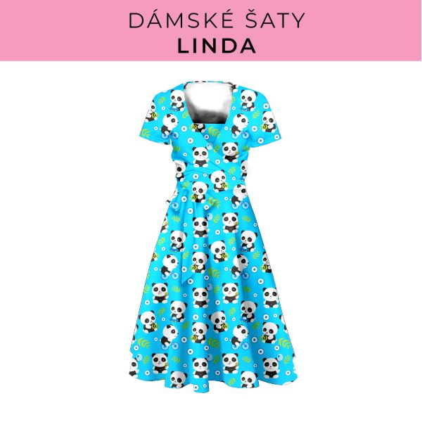 DÁMSKÝ střih - šaty Linda