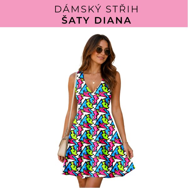 Dámský střih - šaty Diana