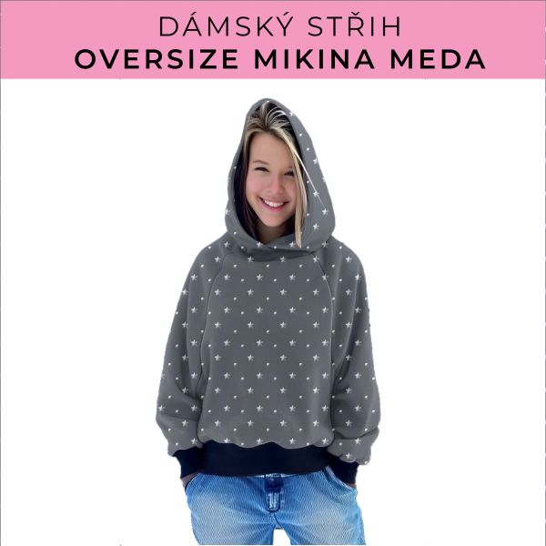 Dámský střih - mikina Meda