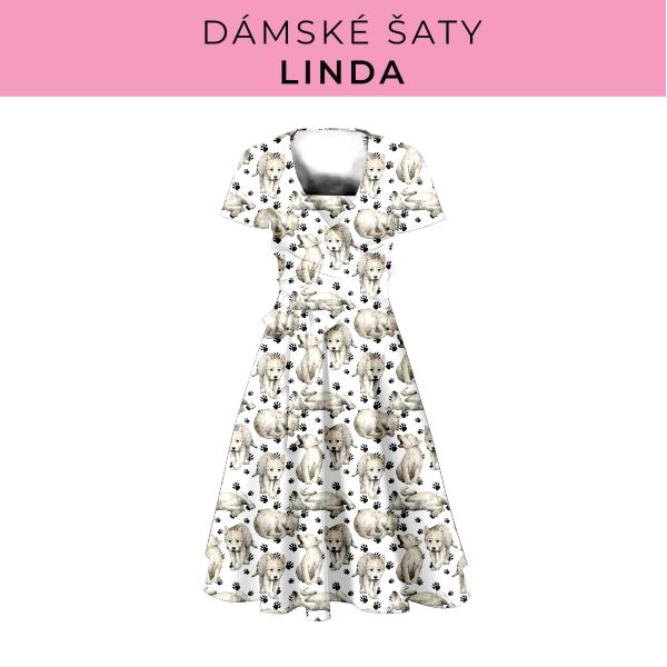 DÁMSKÝ střih - šaty Linda