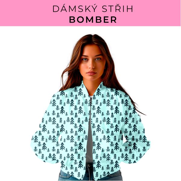 DÁMSKÝ střih - Bomber