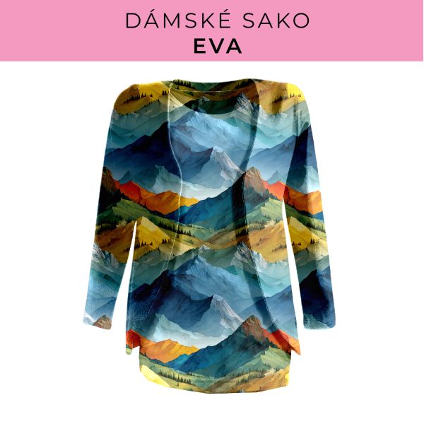 DÁMSKÝ střih - sako Eva