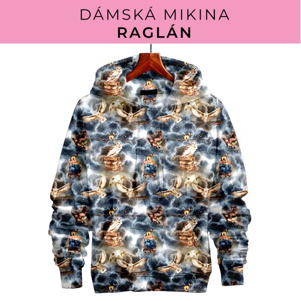 DÁMSKÝ střih - mikina raglán