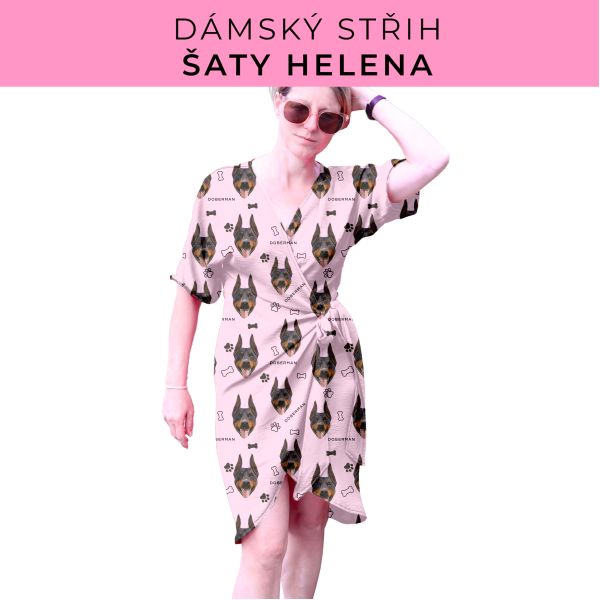 Dámský střih na šaty  Helena