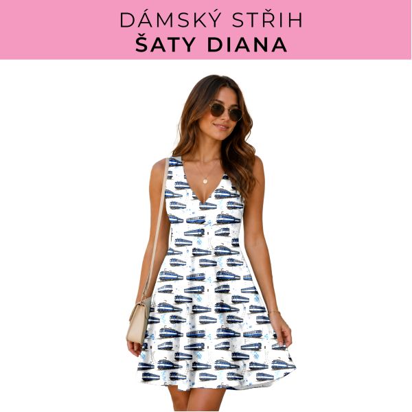 Dámský střih - šaty Diana