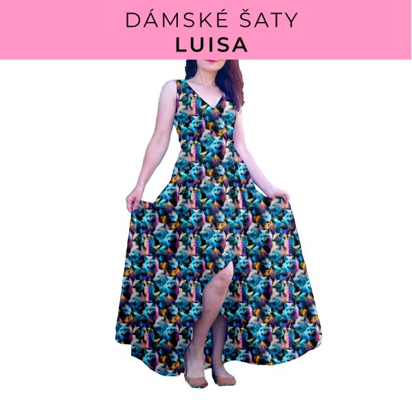 DÁMSKÝ střih - šaty Luisa