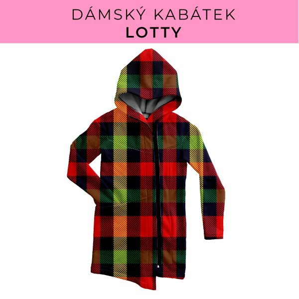 DÁMSKÝ střih - Kabátek Lotty