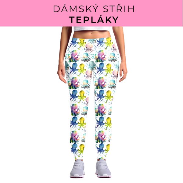 DÁMSKÝ střih - tepláky