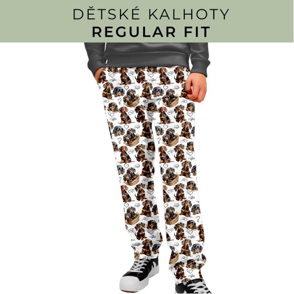 DĚTSKÝ STŘIH - Kalhoty Regular fit
