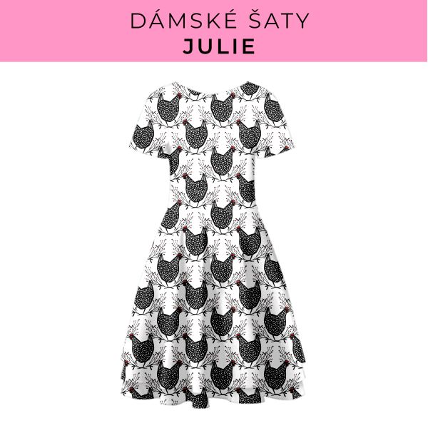 DÁMSKÝ střih - šaty julie