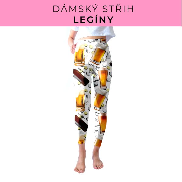 DÁMSKÝ střih - legíny SPORT - SLIM FIT