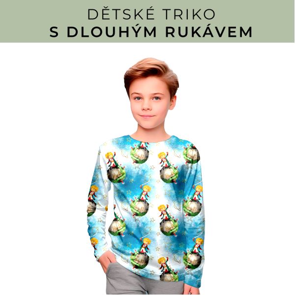 DĚTSKÝ střih - triko dlouhý rukáv