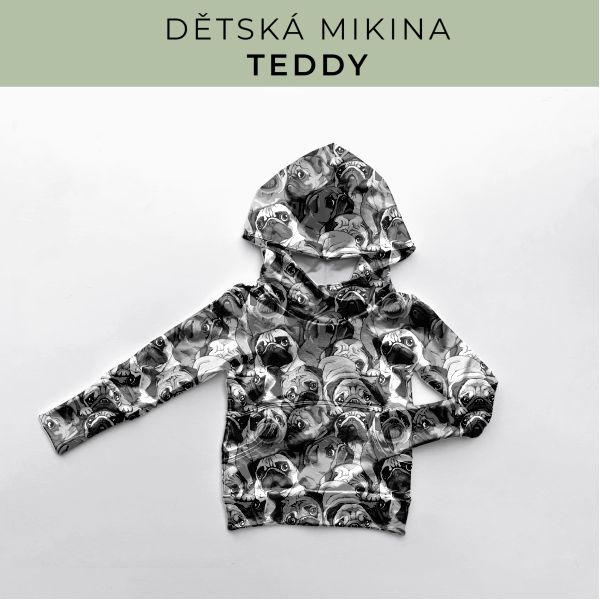 DĚTSKÝ střih - Mikina Teddy