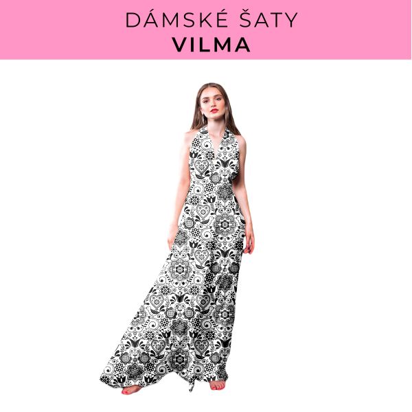 DÁMSKÝ střih - šaty Vilma