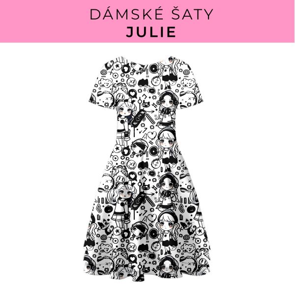DÁMSKÝ střih - šaty julie