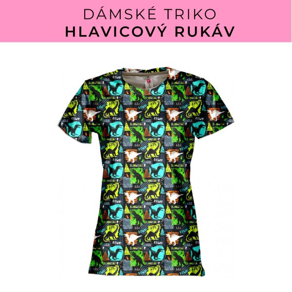 DÁMSKÝ střih - triko základní