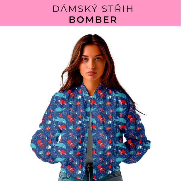 DÁMSKÝ střih - Bomber