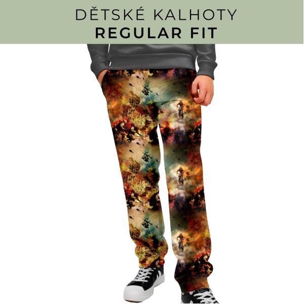 DĚTSKÝ STŘIH - Kalhoty Regular fit