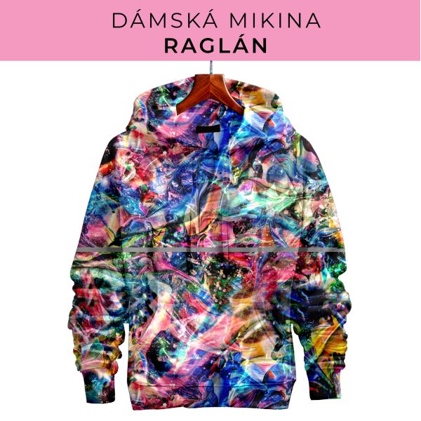 DÁMSKÝ střih - mikina raglán