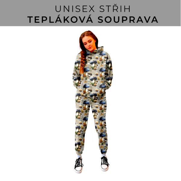 DÁMSKÝ střih - SET mikina a tepláky 