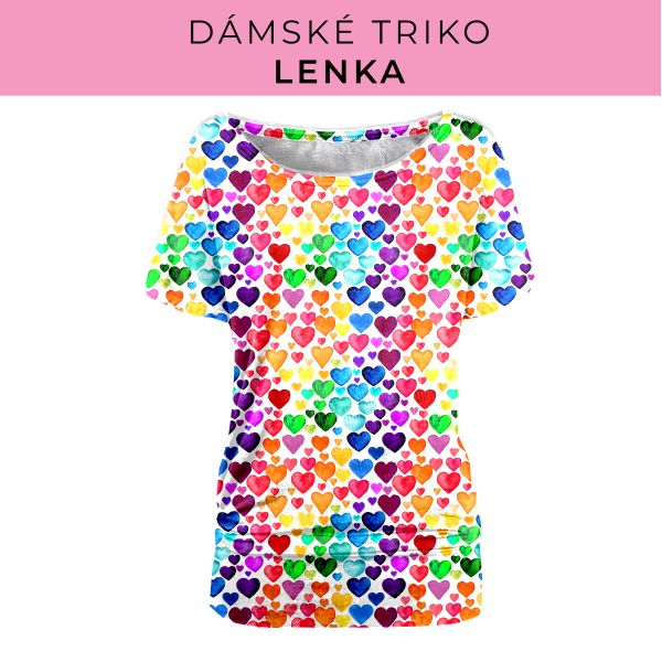 DÁMSKÝ střih - Triko Lenka