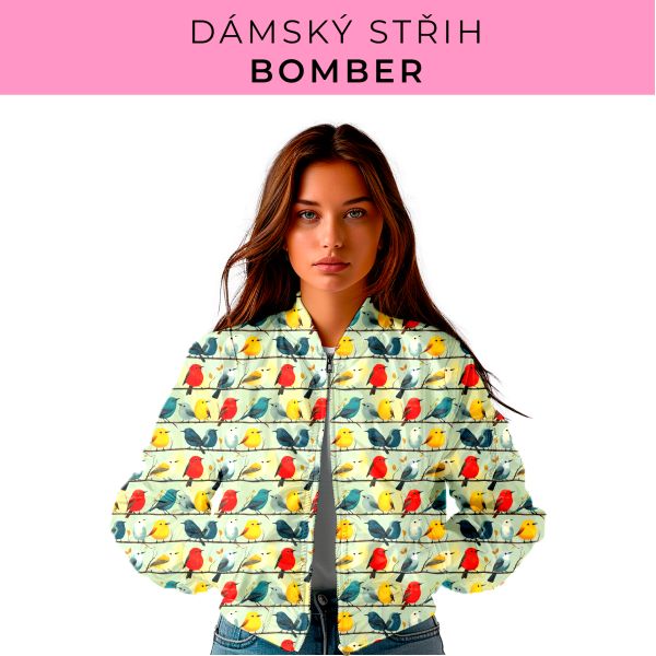 DÁMSKÝ střih - Bomber