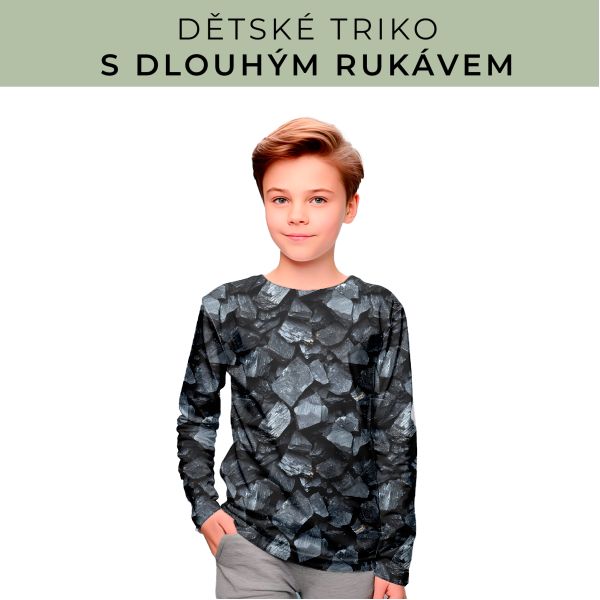 DĚTSKÝ střih - triko dlouhý rukáv