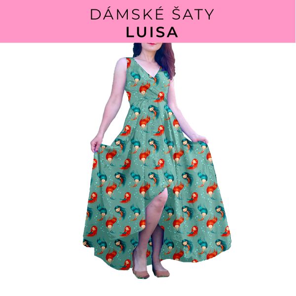 DÁMSKÝ střih - šaty Luisa