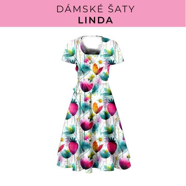 DÁMSKÝ střih - šaty Linda
