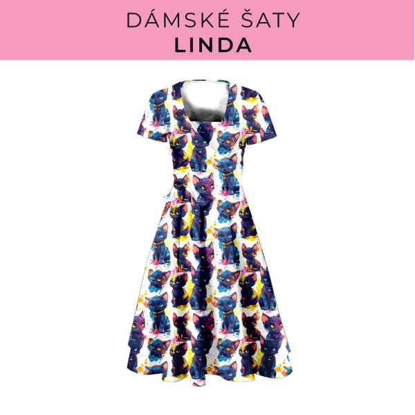 DÁMSKÝ střih - šaty Linda