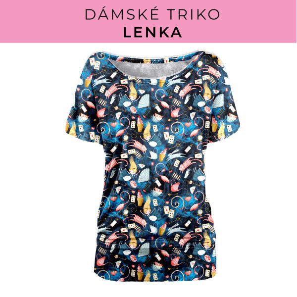 DÁMSKÝ střih - Triko Lenka